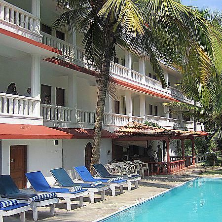 Kristal Sands Beach Resort Calangute Exterior foto